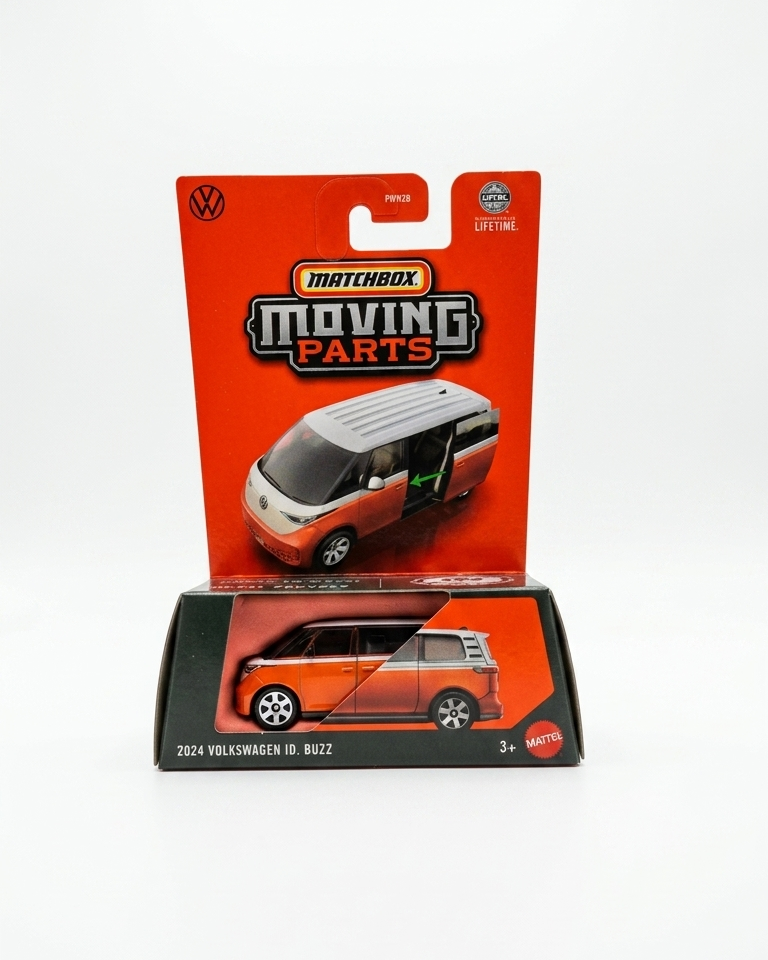Volkswagen ID Buzz Matchbox Moving Parts JIDIECAST